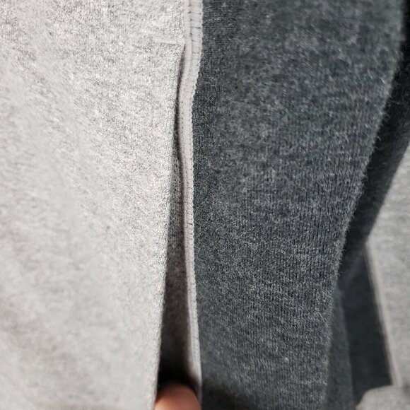 Tommy Bahama Reversible Full Zip Mock Neck Jacket Gray Knit Womens Size Large - Picture 7 of 9